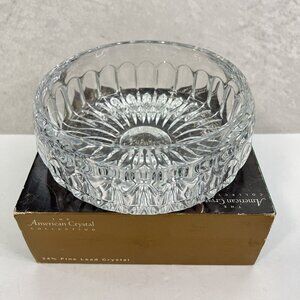 Crystal Bowl The American Crystal Collection 8" Annabelle Bowl Box Included 2005